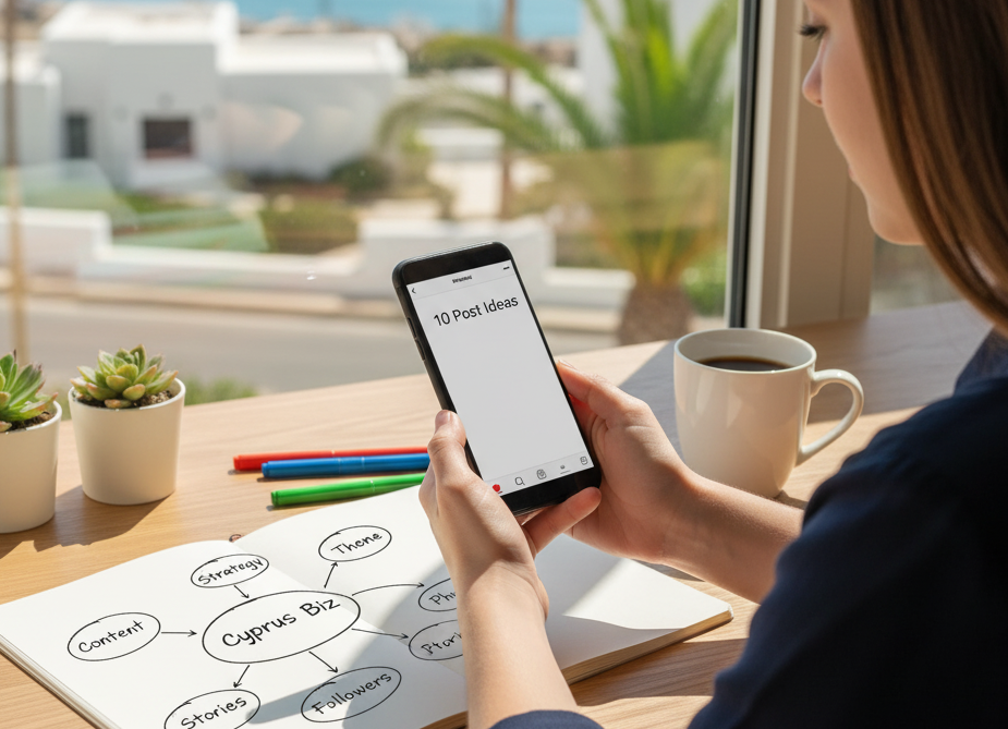 10 Easy Social Media Post Ideas for Cyprus Businesses
