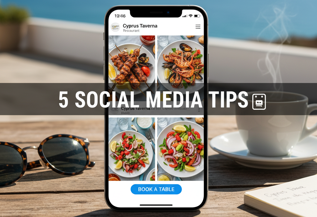 5 Social Media Tips for Cyprus Restaurants (To Get More Bookings)